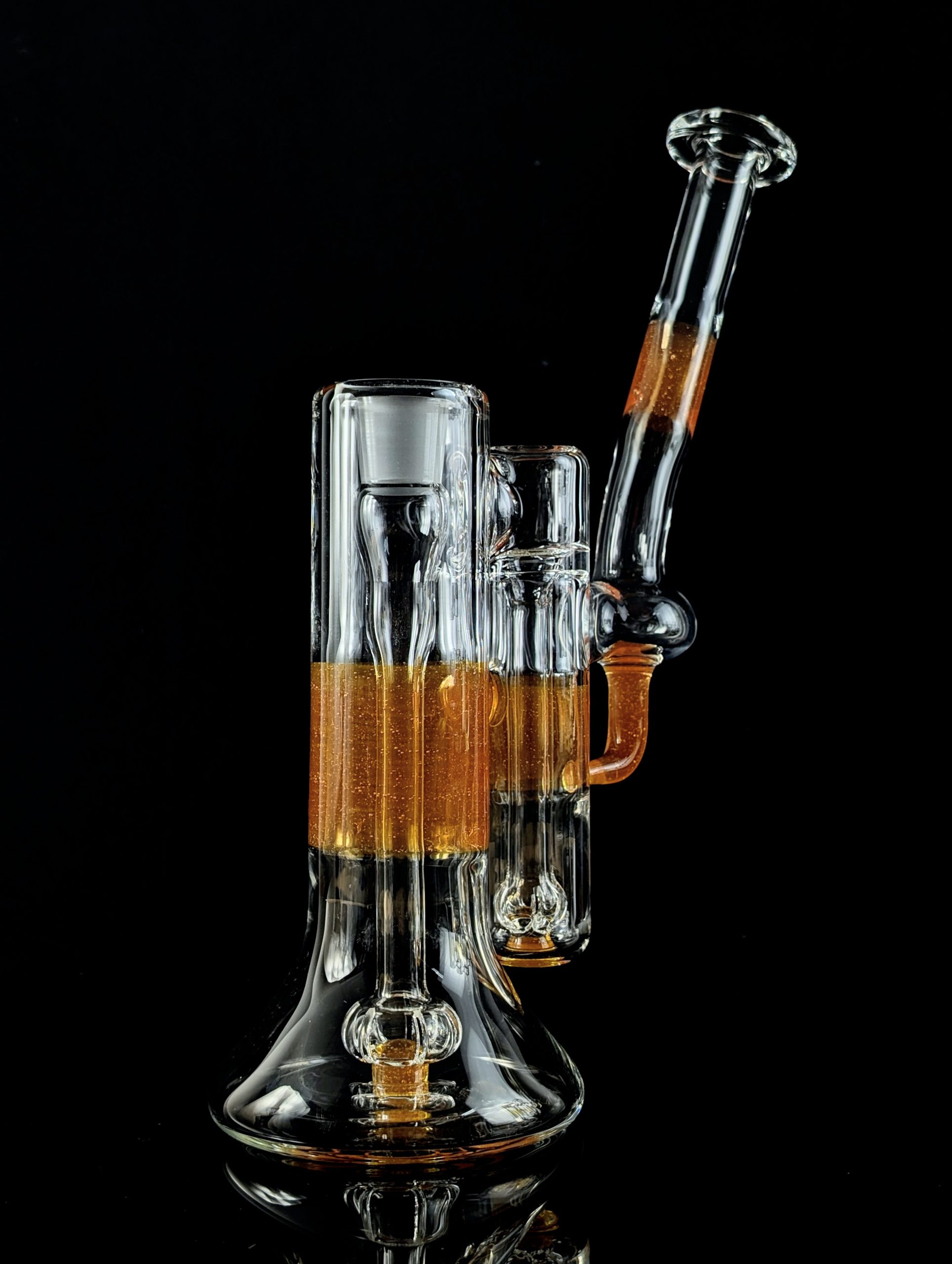 Orange Shades double bubbler