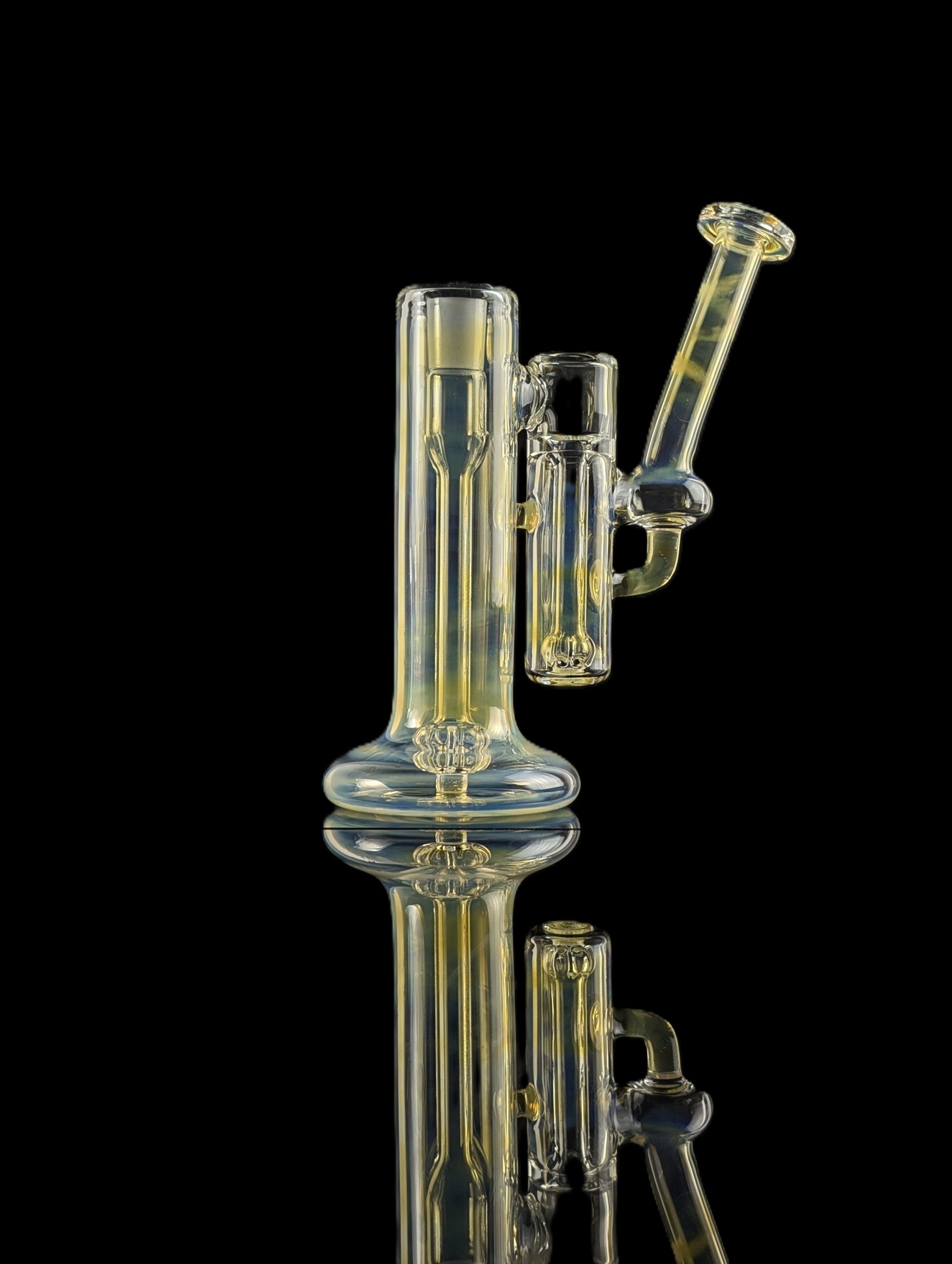 silver fumed double bubbler